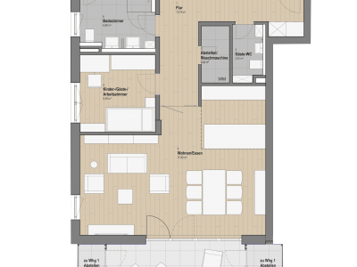 Komfortwohnungen - Typ 110 m² – Erstbezug!