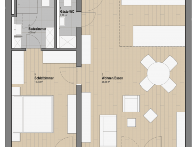 Komfortwohnungen - Typ 80 m² – Erstbezug!