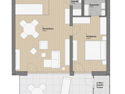Komfortwohnungen - Typ 80 m² – Erstbezug!