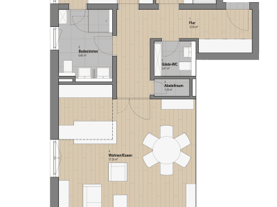 Komfortwohnungen - Typ 90 m² – Erstbezug!