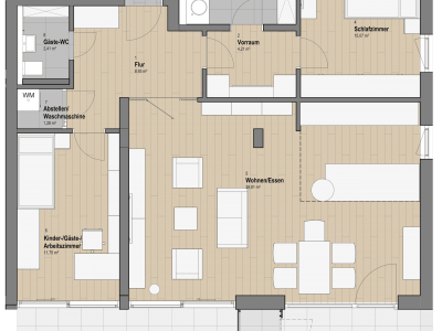 Komfortwohnungen - Typ Penthouse – Erstbezug!