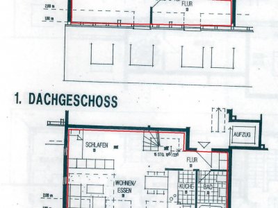 Maisonette Wohnung mit Tiefgarage und Aufzug